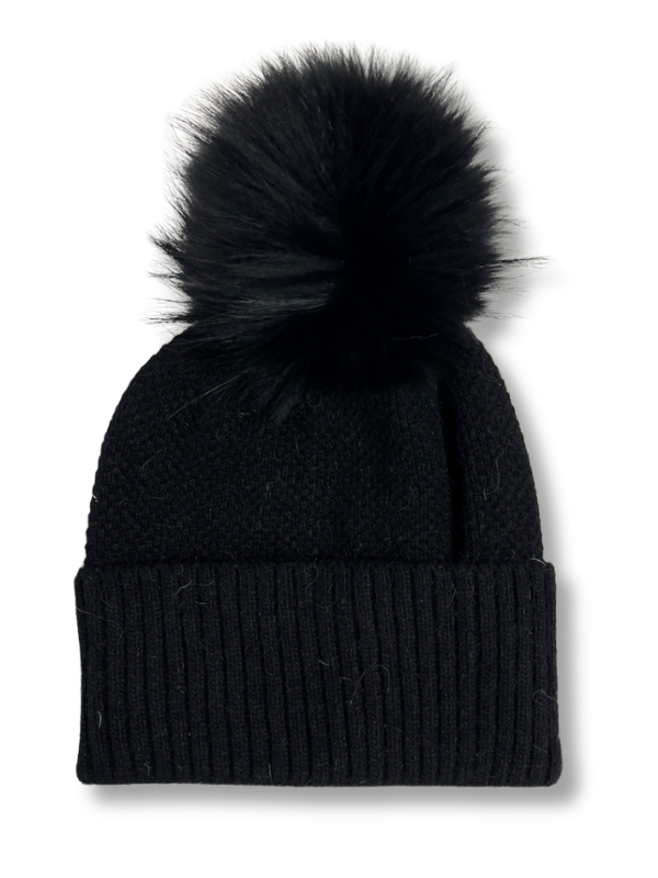 The Bella Fur Pom Hat