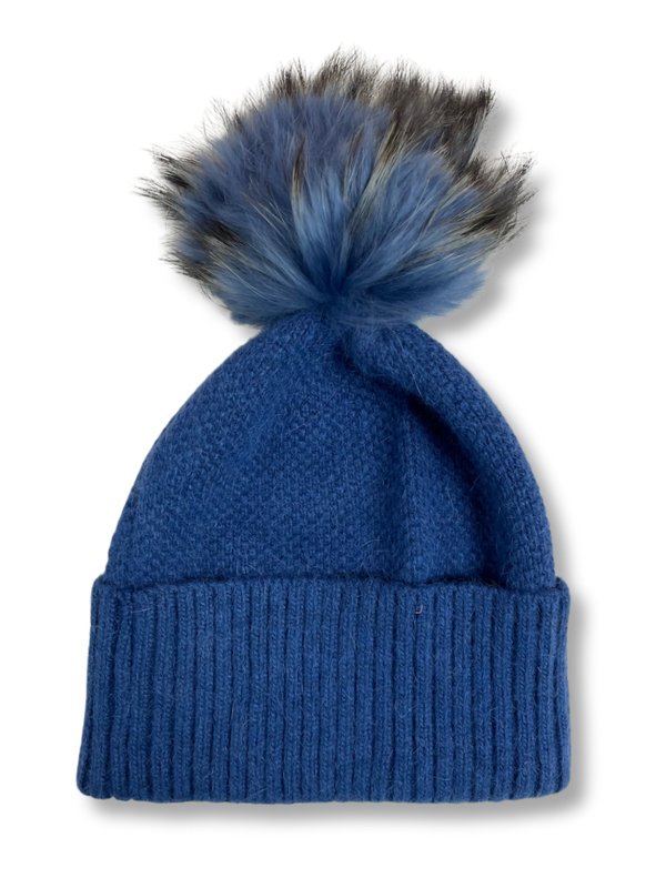 The Bella Fur Pom Hat