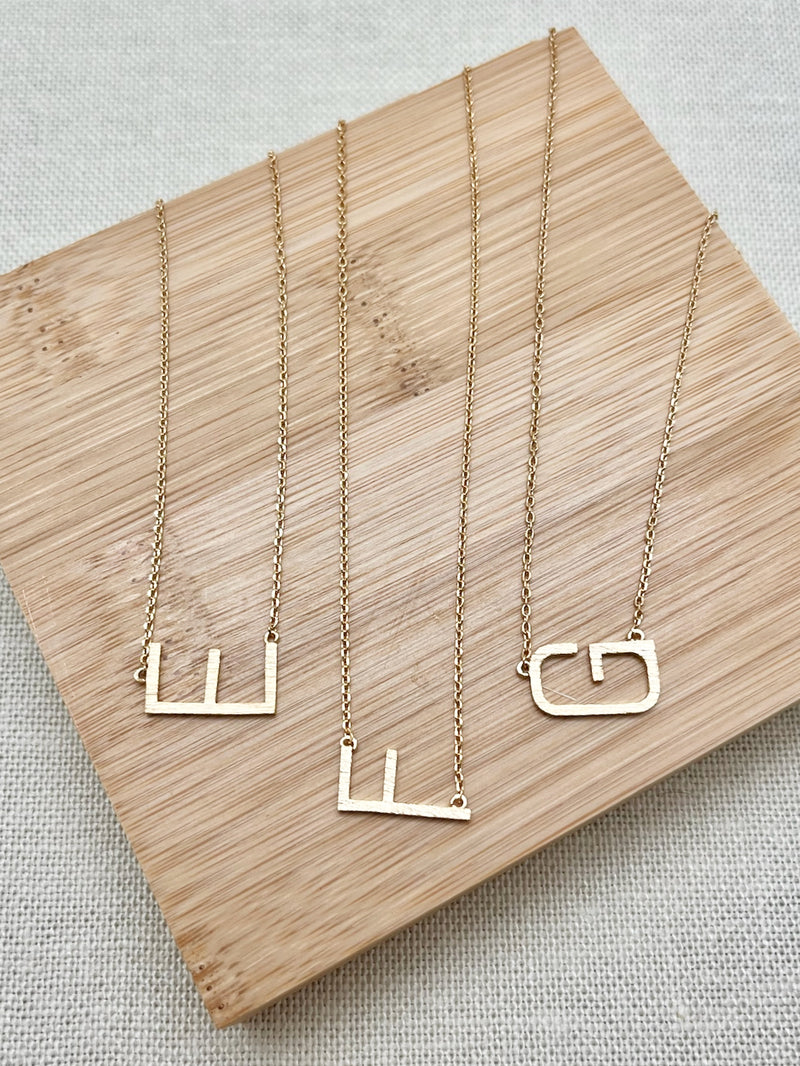 The Delicate Monogram Necklace